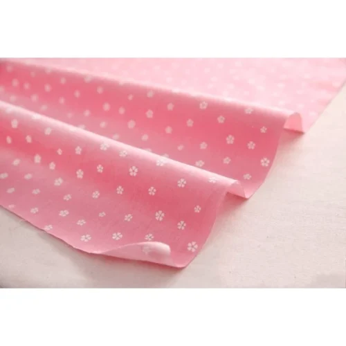 Pink Cotton Fabric – 100% Cotton DIY Sewing & Craft Fabric
