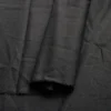 Black Linen Cotton Blend Fabric 50 × 140cm – Soft Natural Sewing & DIY Fabric