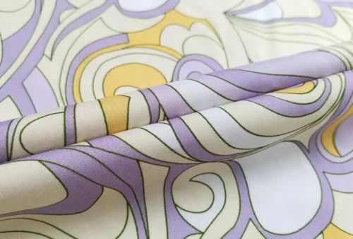 Geometric Patchwork Viscose Fabric 1 × 1.4m – Soft Dressmaking Fabric