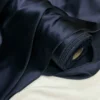 S3e36440cec2f4a6d9b368092479c04c9P.webp Dark Blue Mulberry Silk Stretch Satin Fabric 50 × 145cm – 100% Silk Fabric