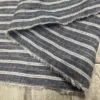 Japanese Yarn-Dyed Striped Linen Fabric 50 × 140cm – Soft Breathable Sewing Fabric