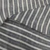 Japanese Yarn-Dyed Striped Linen Fabric 50 × 140cm – Soft Breathable Sewing Fabric