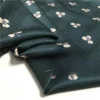 Mulberry Silk Stretch Satin Fabric 100cm – Herringbone Print for Blouses & Dresses