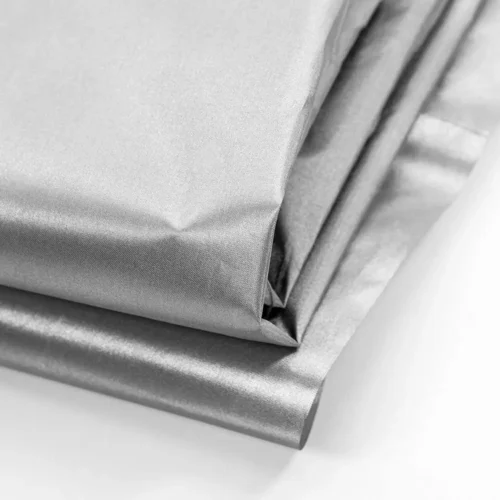 Silver Coated Waterproof Nylon Fabric 100 × 150cm – Heat Insulation & UV Protection Fabric
