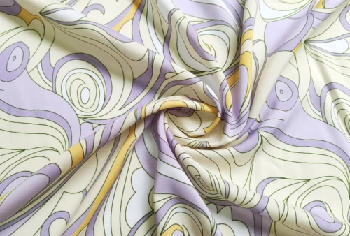 Geometric Patchwork Viscose Fabric 1 × 1.4m – Soft Dressmaking Fabric