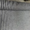 Japanese Yarn-Dyed Striped Linen Fabric 50 × 140cm – Soft Breathable Sewing Fabric