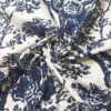 Sb52fa753c93648e988f09a133a36441af.webp Blue & White Tree Print Cotton Linen Fabric 1 × 1.4m – Sewing & Upholstery Fabric