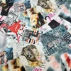 Printed Silk Satin Fabric 1 × 108cm – Smooth Stretch Fabric for Dresses & Pants