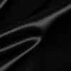 Black Acetate Satin Fabric 50 × 150cm – Silky Draping Fabric for Sewing & Décor