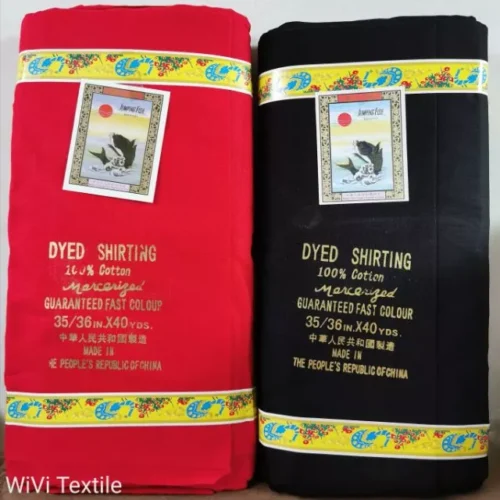 Dyed Shirting Fabric 35–36" Width – 100% Cotton Fabric 40 Yards