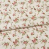 Rosaceae Flower Cotton Twill Fabric 60" Width – Printed Fabric for Dresses & Baju Kurung