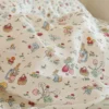 Forest Rabbit Cotton Twill Fabric 60" Width – Printed Fabric for Dresses & Baju Kurung