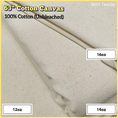 my-11134207-7rask-mdllzytb7woo30.webp Thick Cotton Canvas Fabric 63" Width β Heavyweight DIY Canvas Fabric