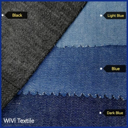 Lightweight Cotton Denim Fabric 58" Width – Thin Denim Fabric per Meter