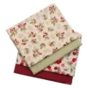 Cherry Cotton Twill Fabric 60" Width – 160cm Combed Cotton Fabric for Baju Kurung