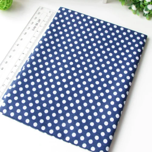 Navy Cotton Fabric – 100% Cotton DIY Sewing Fabric 50 × 150cm