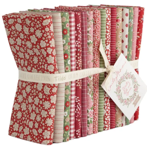 Tilda Creating Memories Cotton Fabric 0.22m – Winter & Autumn Patchwork Quilting Fabric