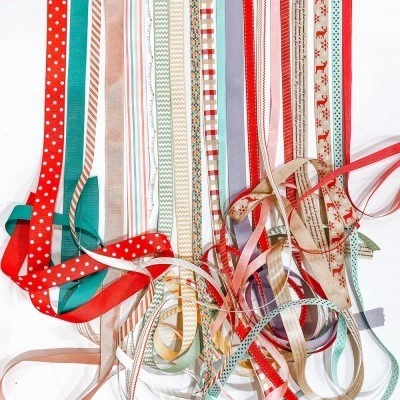 Polka Dot Grosgrain Ribbon 1m – Colourful Craft, Gift Wrapping & Decoration Ribbon